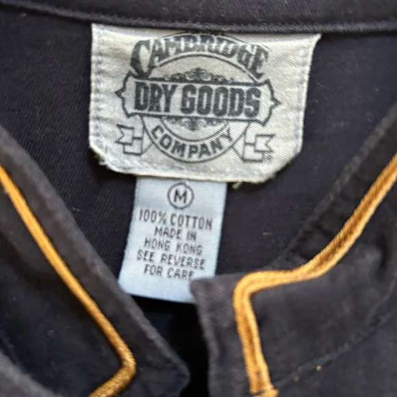 Vintage Cambridge Dry Goods Company Military Style Shirt - Picture 4 of 5